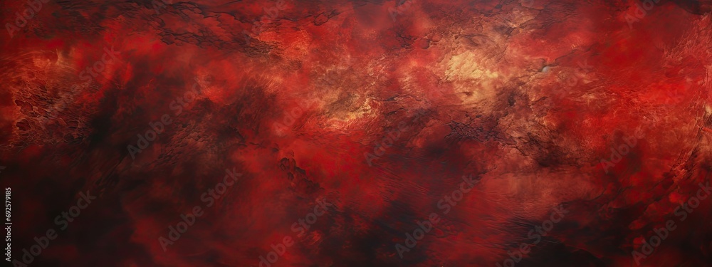 Poster abstract painting background texture with dark red