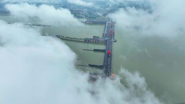 Three Gorges Hydropower Station,