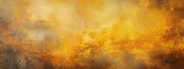 abstract painting background texture with dark yellow