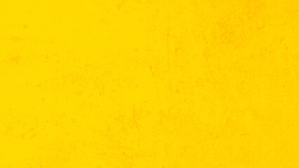 Empty old yellow cement wall texture backgrounds - obrazy, fototapety, plakaty