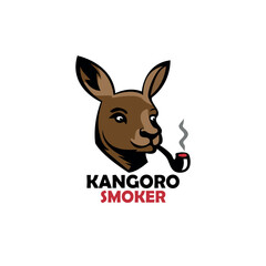 illustration of a kangoro. kangoro animal vector