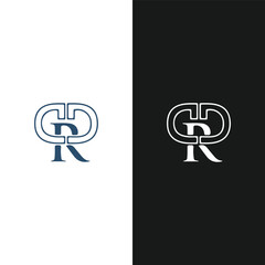 DDR logo. D D R design. White DDR letter. DDR, D D R letter logo design. Initial letter DDR linked circle uppercase monogram logo. D D R letter logo vector design. 