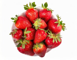 Strawberries .AI generation.
