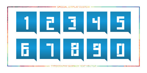 assorted digital custom vector numbers. minimum. Color gradation. Dark. Banner Network. 3d effect. Design. futuristic. Paper cut or effect. Luxury. Premium. 175