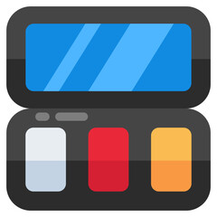 Modern design icon of eyeshadow kit 