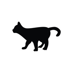 black cat logo icon