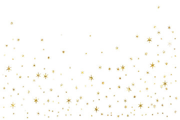 sparkle twinkle splatter golden glitter border frame random luxury sparkling confetti light effect for christmas birthday decoration	 - obrazy, fototapety, plakaty