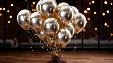 Make a statement with the charm of foil balloons on your birthday. Their reflective surfaces will mirror the happiness and excitement of your celebration.
