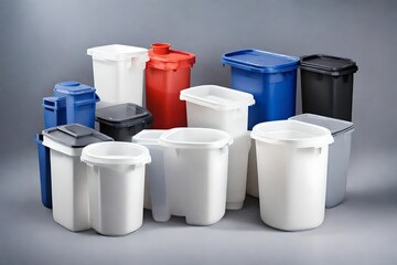 plastic bottles with lid