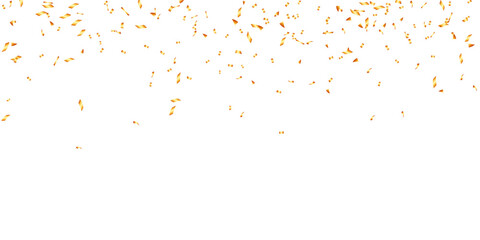 Shiny gold confetti for greeting card, banner holiday, surprise and congratulation - 692620128
