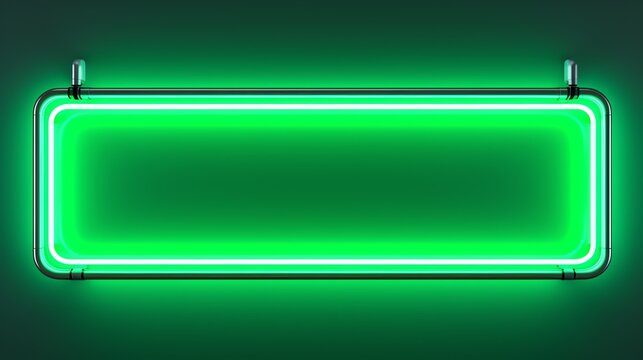 a green rectangle with white lines