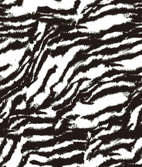Zebra pattern suitable for colorful textiles
