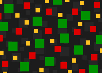 Abstract background with seamless colorful squares pattern