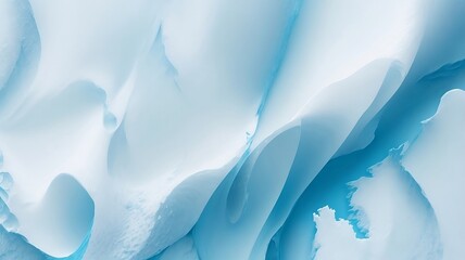 Frozen Elegance Background/texture: A Cool Winter Symphony in Snow White and Ice Blue