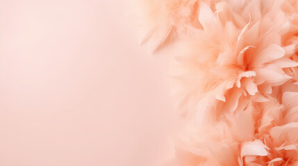Peach Fuzz fluffy background texture