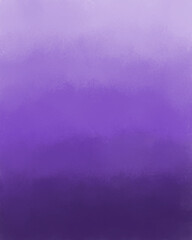 Painted watercolor background in gradient purple