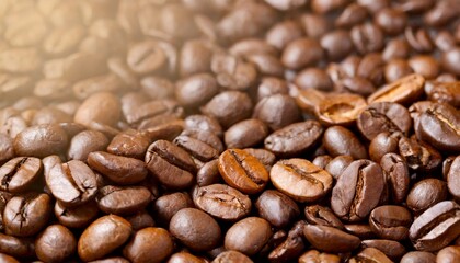 Fototapeta premium Coffee beans background