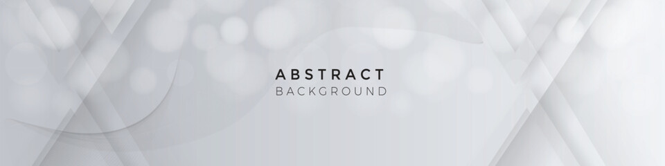 Elegant  abstract background linkedin social media cover template