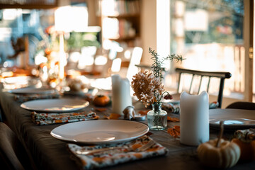 Thanksgiving Table Setting Holiday