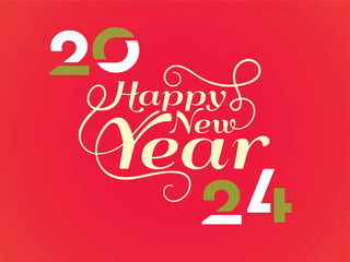 Happy New Year 2024 Manny Many Wish 2024