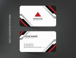 Premium corporate business card template