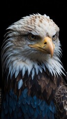 Naklejka premium american bald eagle