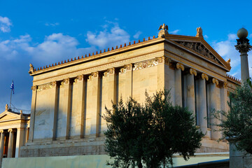 Greece Athens Greek Parliament Building on a sunny summer day