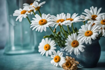 Fototapeta premium white flowers in the garden