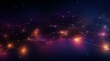 abstract background with stars