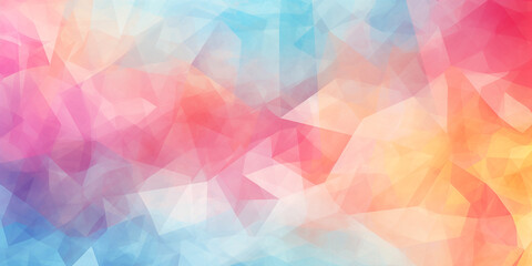 Fototapeta premium abstract rainbow banner watercolor background 6K wallpaper