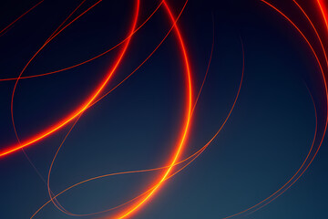 Abstract Dark Orange Background. colorful wavy design wallpaper. creative graphic 2 d illustration. trendy fluid cover with dynamic shapes flow.