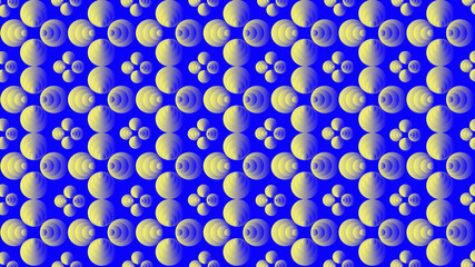 abstract blue background with circles