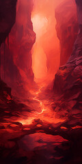 red cave