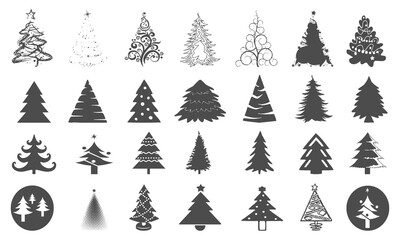 christmas trees collection