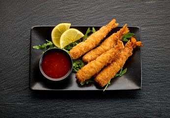 breaded Torpedo shrimps
