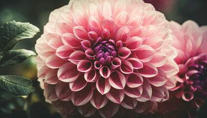 Vibrant dahlias bloom in nature bouquet, showcasing beauty freshness generated by AI