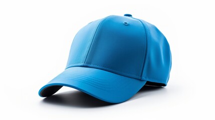 Blue Baseball Cap created with Generative AI Technology, ai, generative