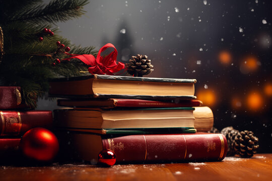 Festive Reads: Books Set Against a Cozy Christmas Background