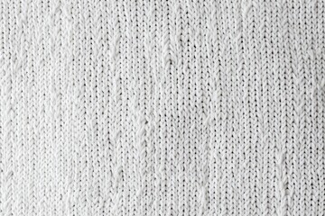 texture canvas woven fabric cotton White background material textile wool knitted natural woolen grey plaid clean classic cashmere crocheted linen seamless pattern knit up warm clothes design fiber - obrazy, fototapety, plakaty