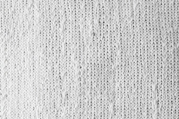 Foto op Aluminium texture canvas woven fabric cotton White background material textile wool knitted natural woolen grey plaid clean classic cashmere crocheted linen seamless pattern knit up warm clothes design fiber © akkash jpg