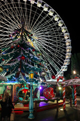 Christmas market in Nice, South of France