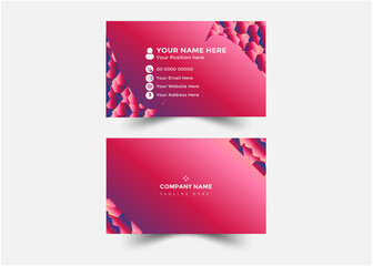 
Modern Business Card - Creative and Clean Business Card Template.