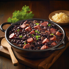 Feijoada - Food Brazilian, Generative AI	