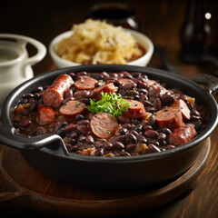 Feijoada - Food Brazilian, Generative AI	