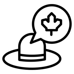canada hat line