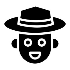 canadian man glyph