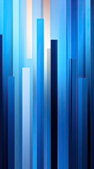 vertical Blue Abstract Lines Monotone Geometric Bars 9:16 Minimalist Digital Background Web Backdrop App Wallpaper Event Banner