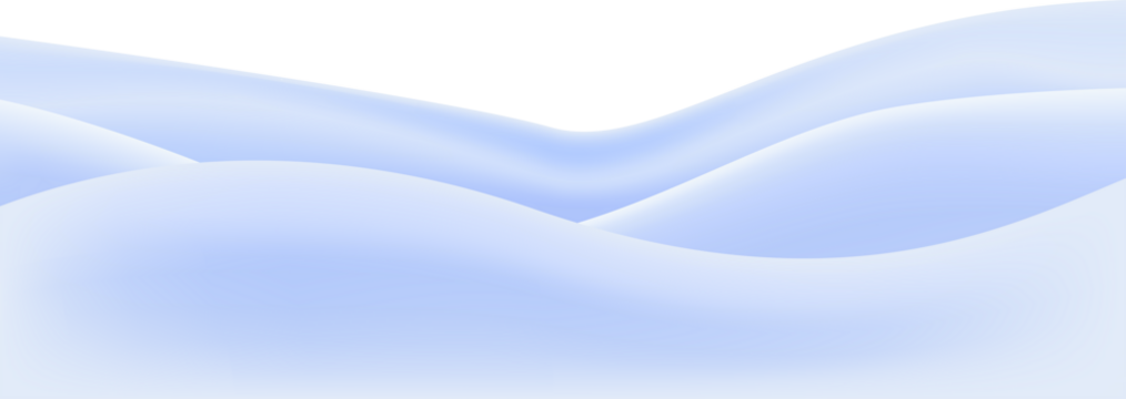 Snowdrifts isolated on transparent, png. Snow landscape decoration, frozen hills. Empty snow banks field.