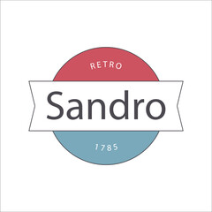 Sandro Tiny logo Design