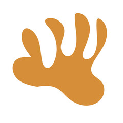 Obraz premium Neutral abstract shapes vector 